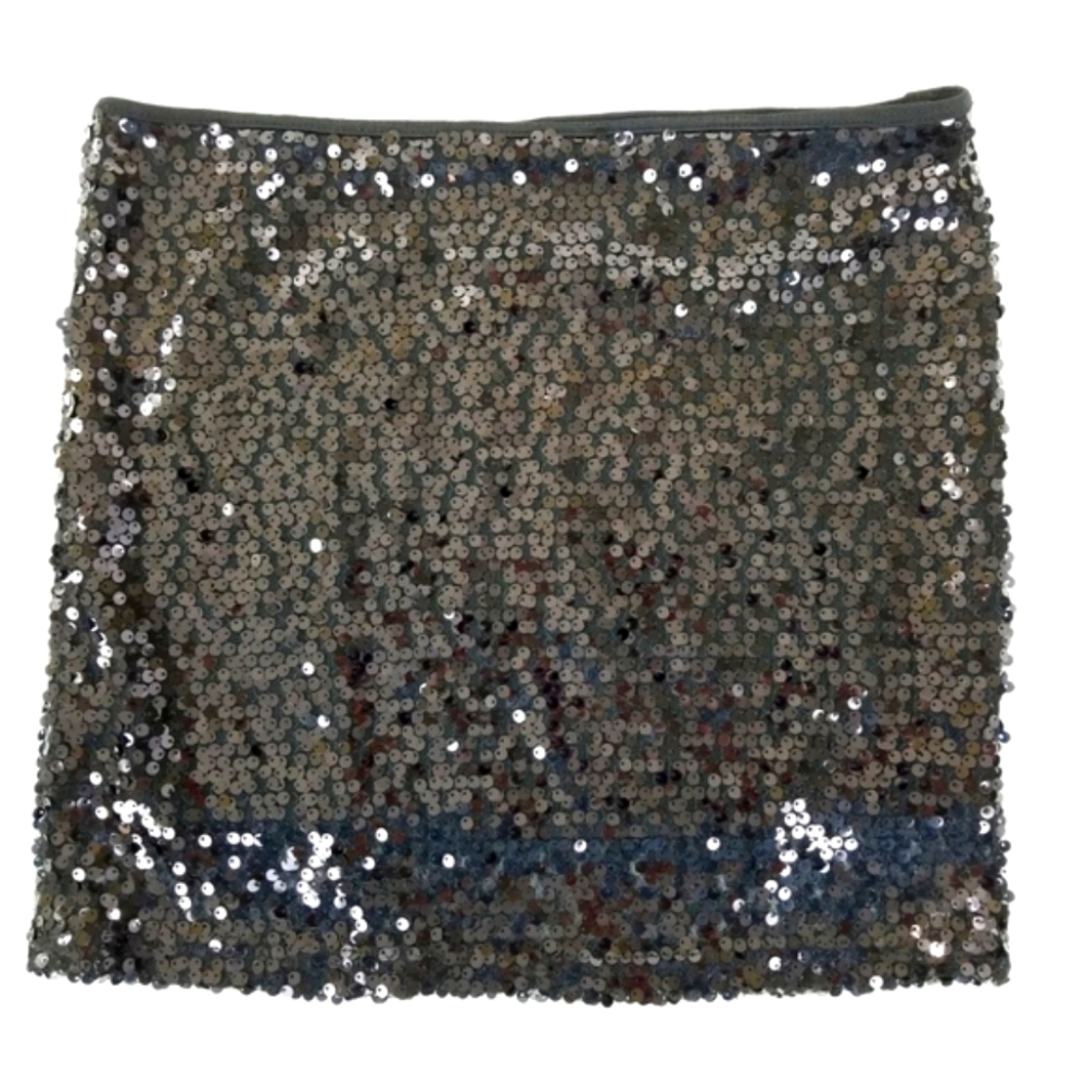 POOF COUTURE SEQUIN SKIRT